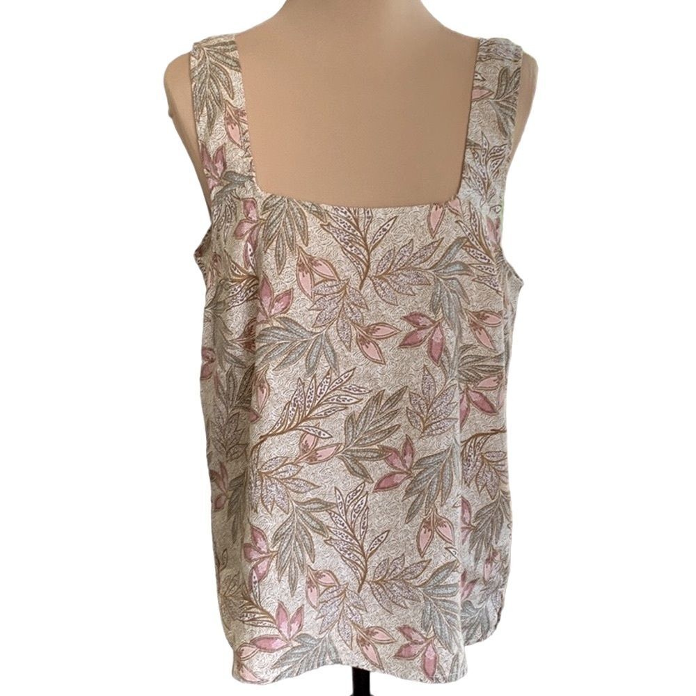 Cynthia Rowley Women's Floral Tunic Top Blouse Size M